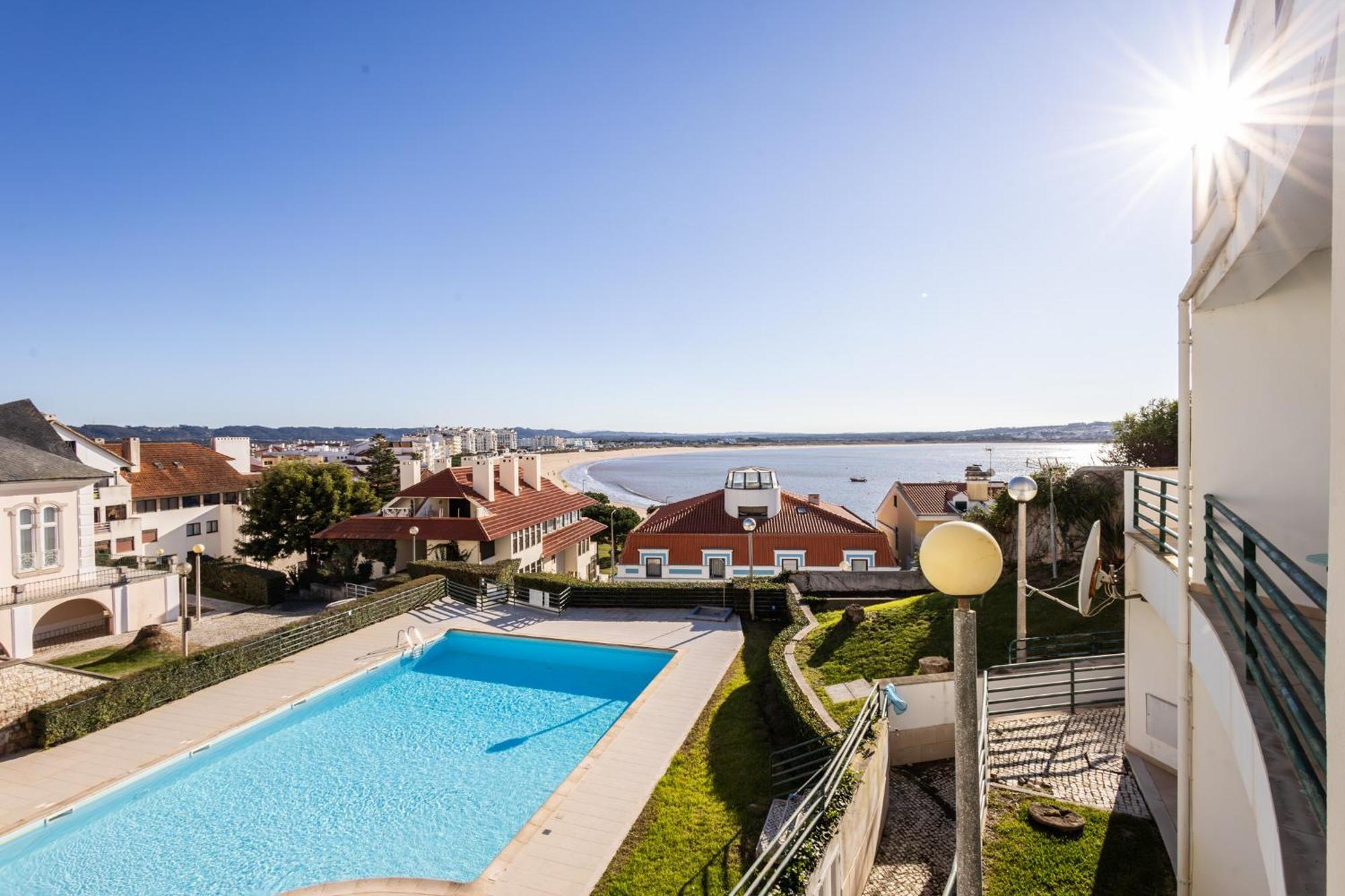 Paradise Com Vista Sobre A Baia Сан-Мартинью-ду-Порту Экстерьер фото